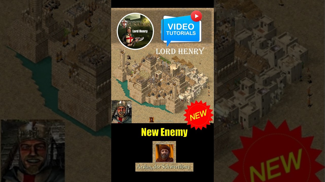 Meet the NEW STRONGHOLD CRUSADER Boss Arslan!