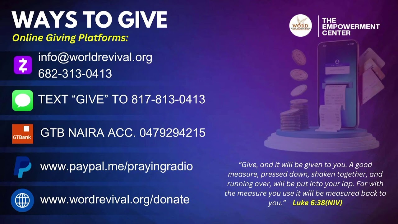 LIFE EMPOWERMENT SERVICE - Thursday 26th Feb 2026