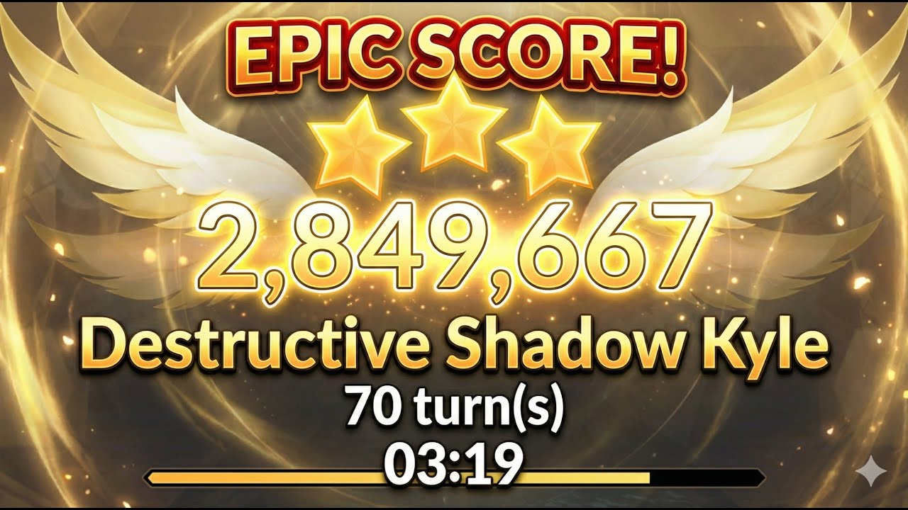 Destructive Shadow Kyle Advent Expedition - 2.8M Rotation - Seven Knight: Rebirth