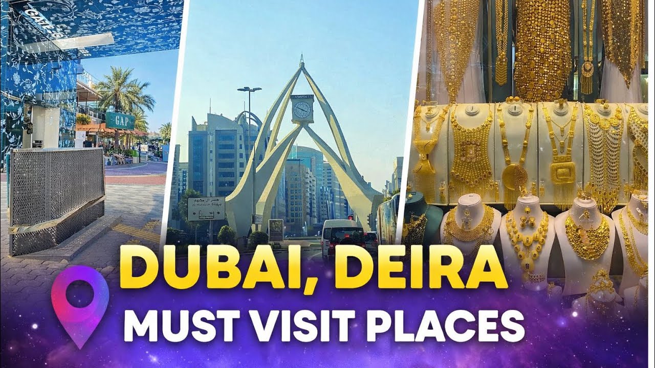 Dubai 🇦🇪Deira must visit places 🤩#blogger #gold #dubai #youtuber #firstvlog #viralvideo 