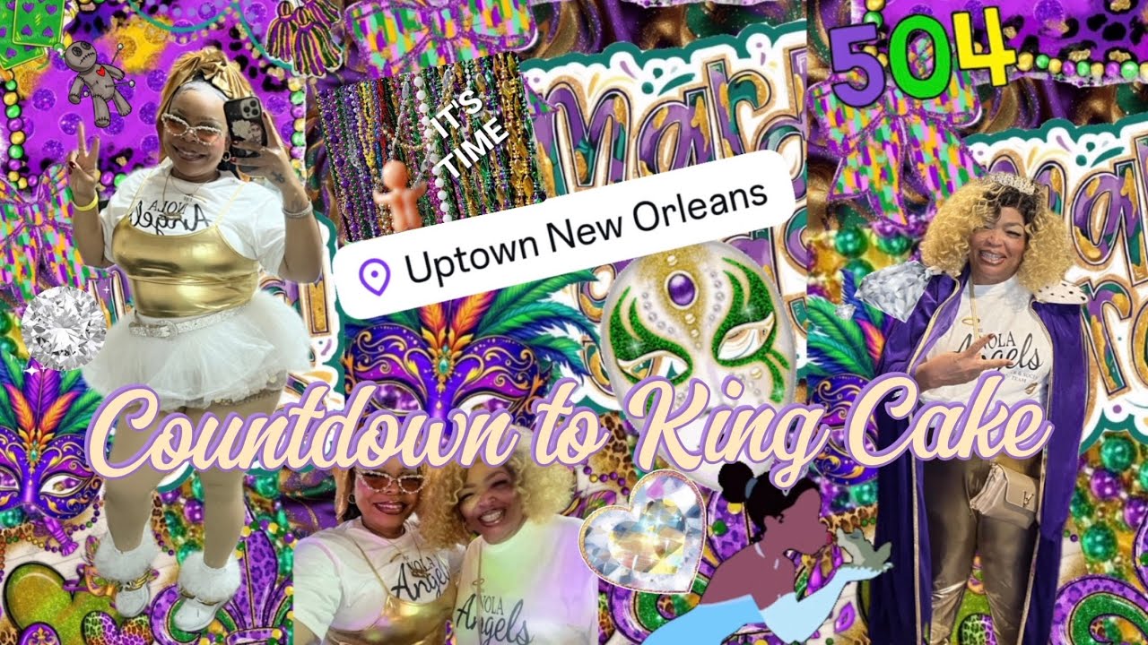 VLOG| NEW ORLEANS|King Cake| 30 Something 
