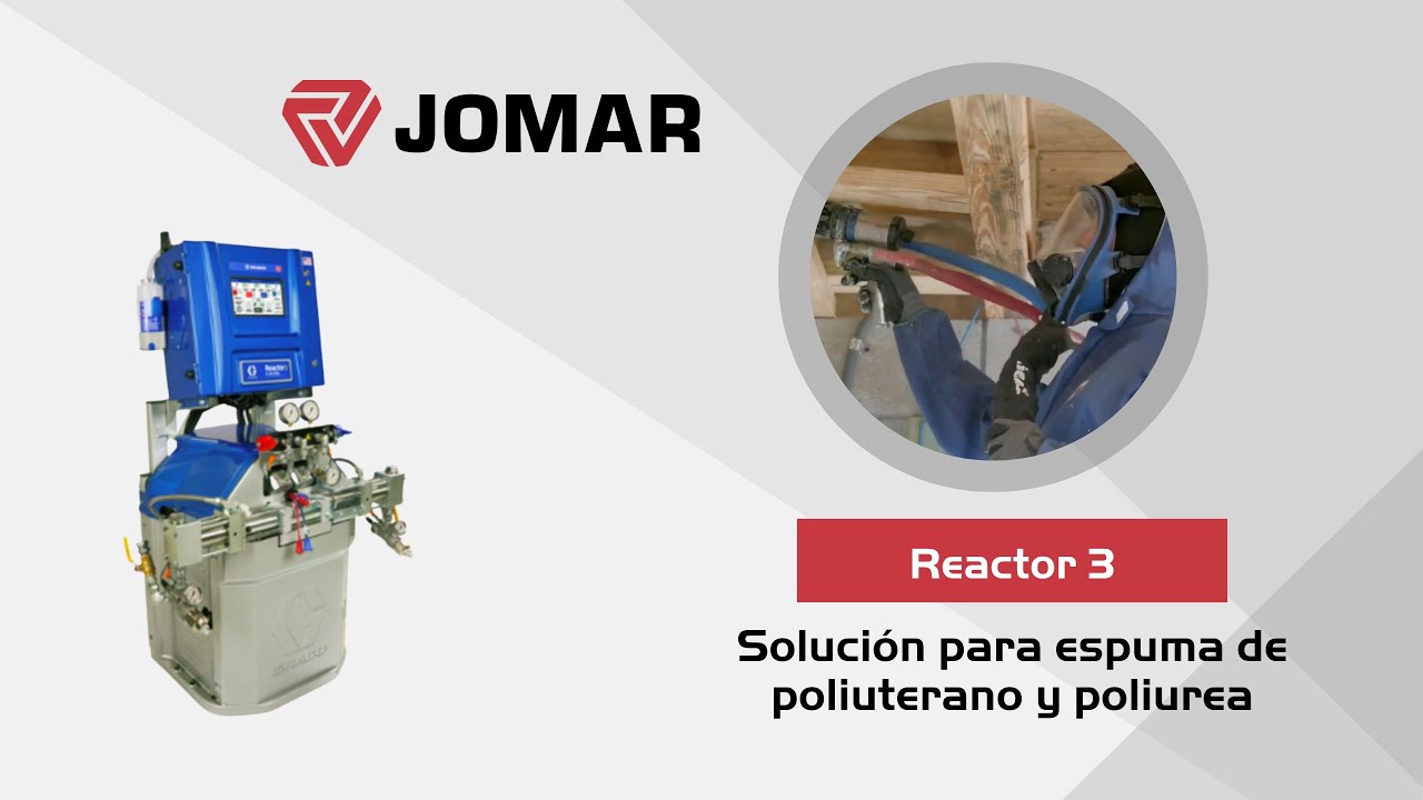 Graco Reactor 3 para pulverización de espuma y poliurea