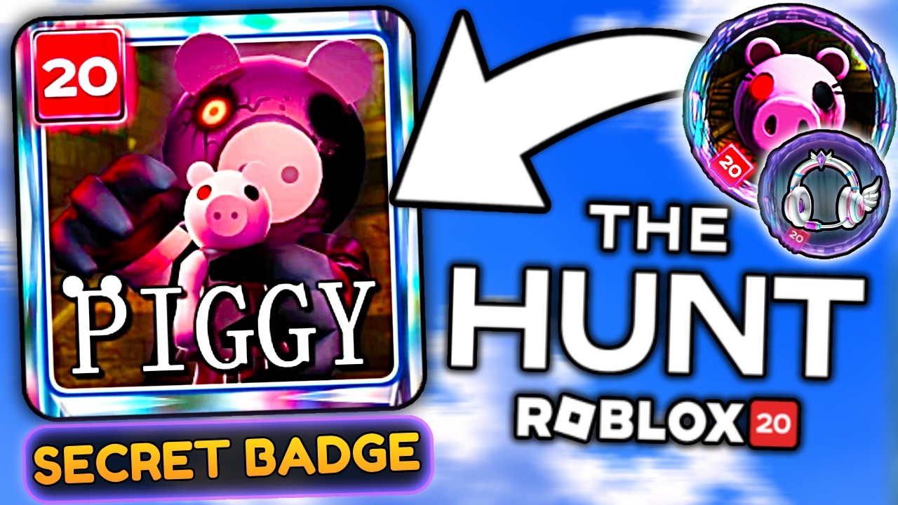 Как получить СЕКРЕТНЫЙ БЕЙДЖ в PIGGY! (The Hunt: Roblox 20)