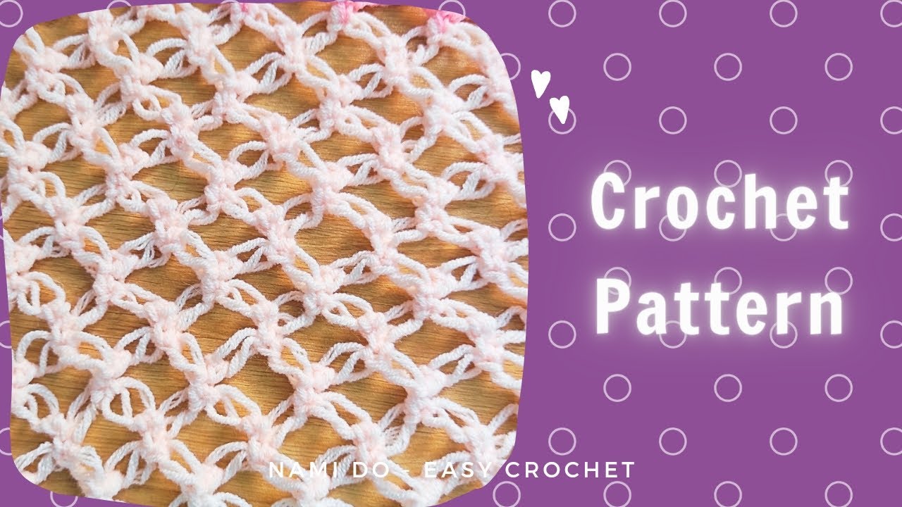 Easy Crochet Tutorial 65 (full clip) #crochet #easycrochet #crochetpattern