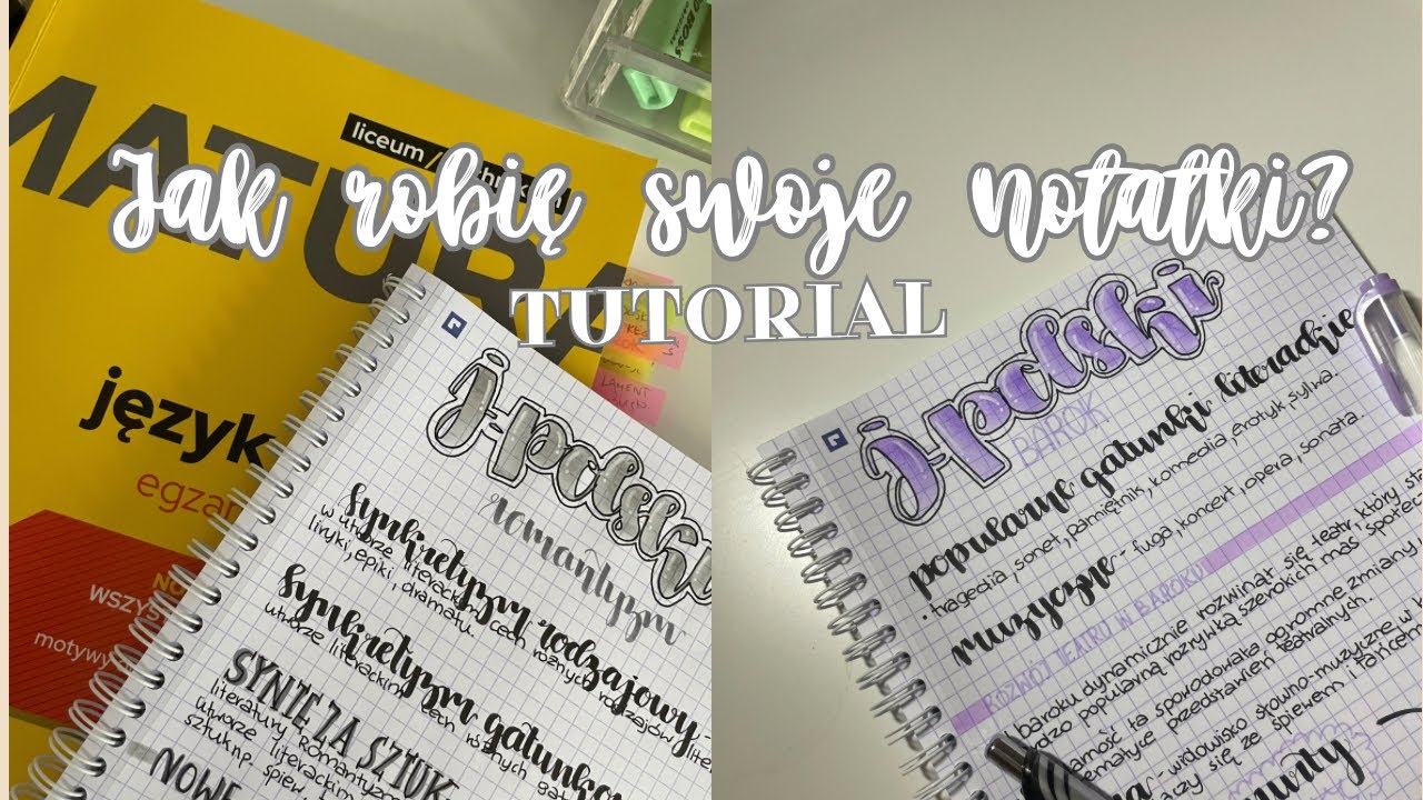 Jak robię swoje notatki? | TUTORIAL
