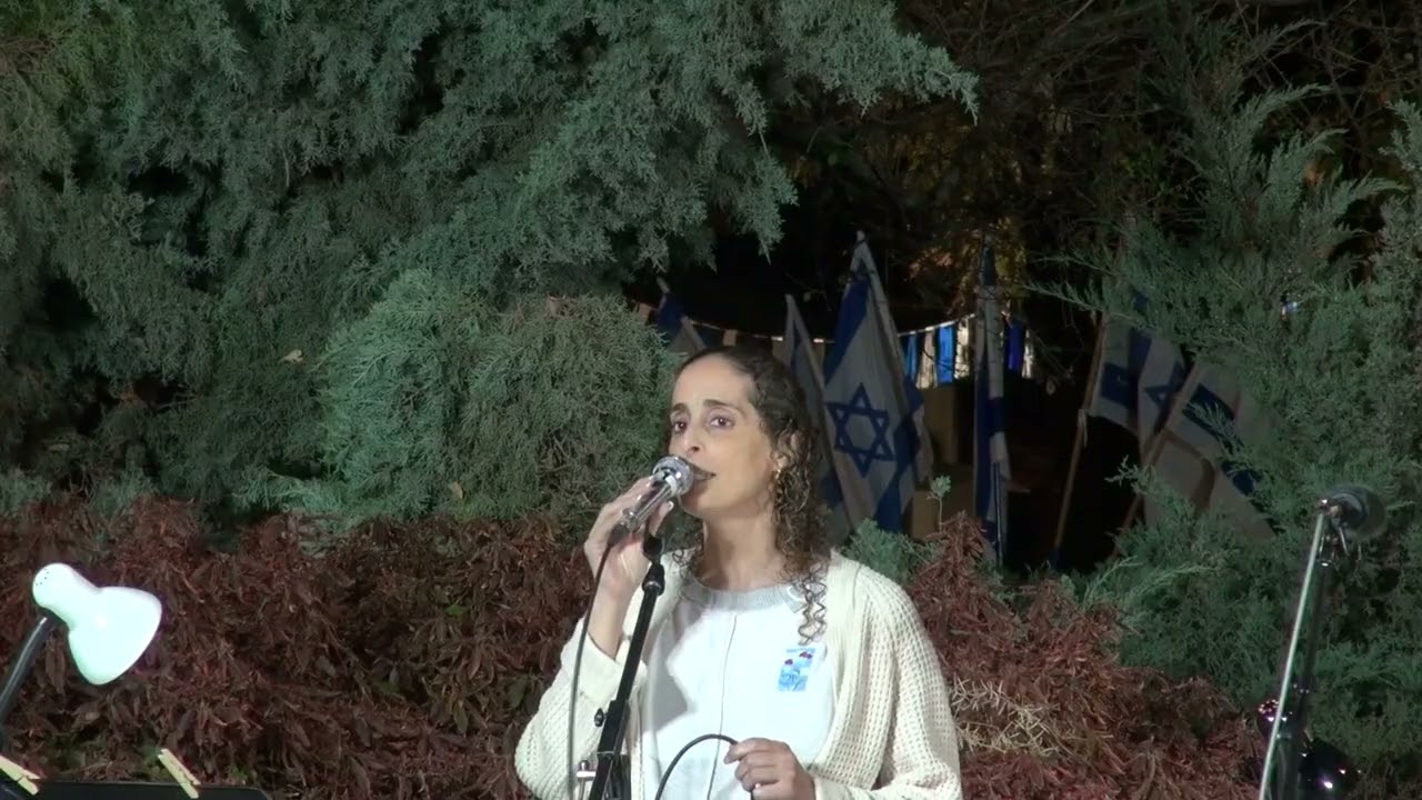 קיבוץ שער הגולן טקס ערב יום הזיכרון וטקס יום הזיכרון בבית הקברות 29-30/04/2025