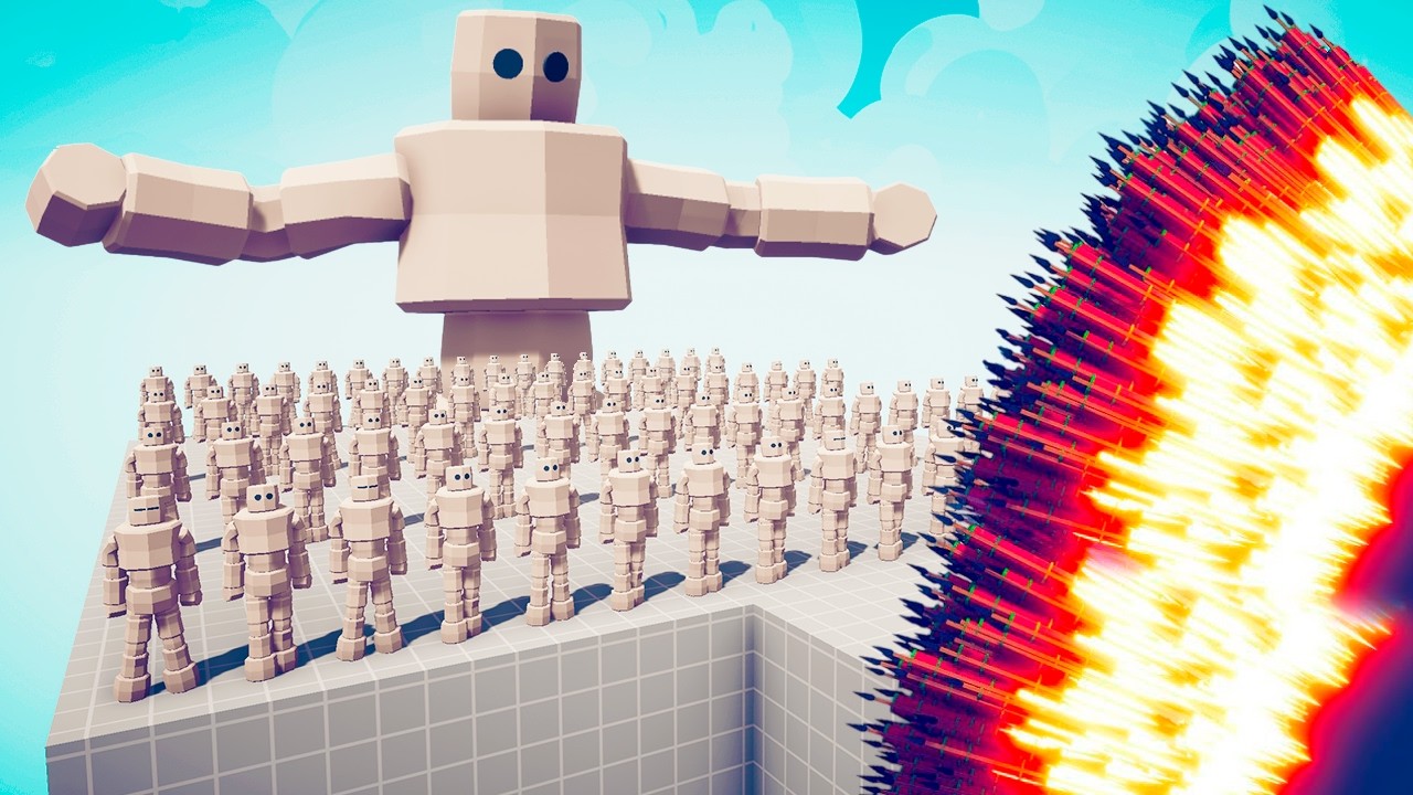 100x MARSHMALLOW + 1x GIANT vs EVERY GOD - Totally Accurate Battle Simulator TABS