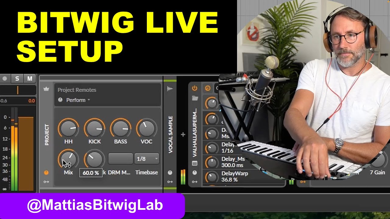 Project Remotes: The Secret to Live Performance in Bitwig Studio