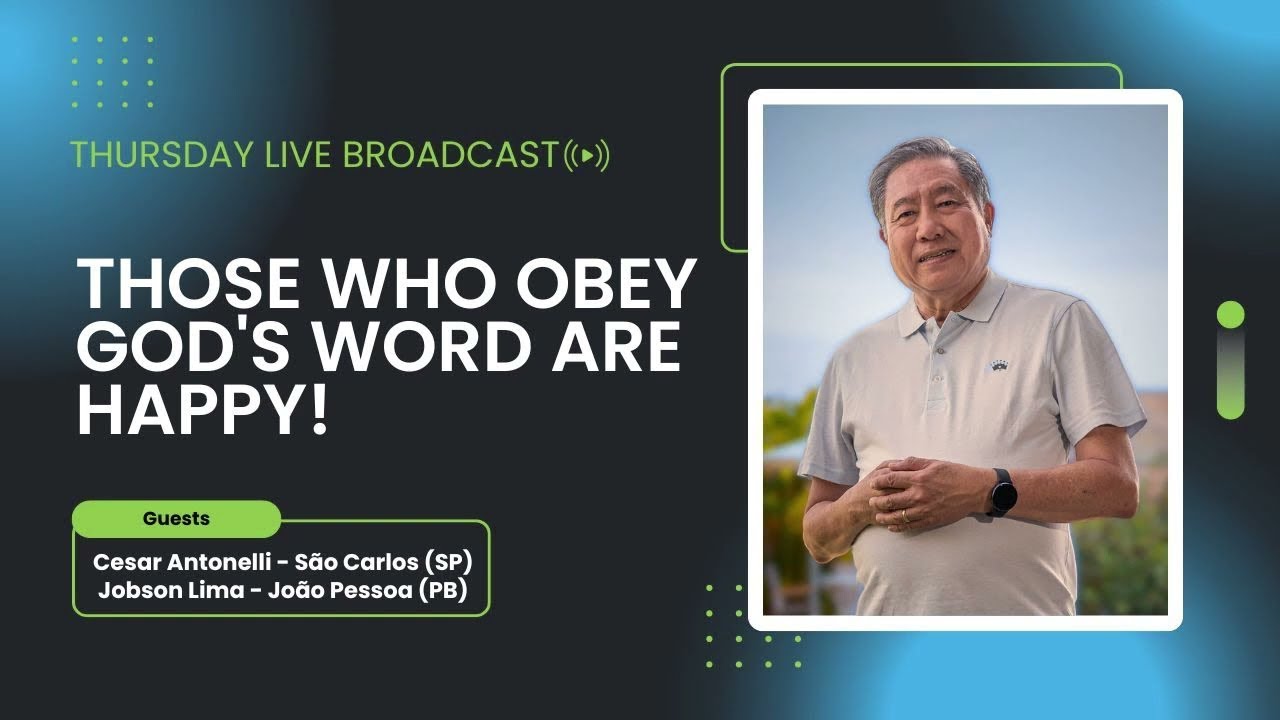 THOSE WHO OBEY GOD'S WORD ARE HAPPY!| Pedro Dong