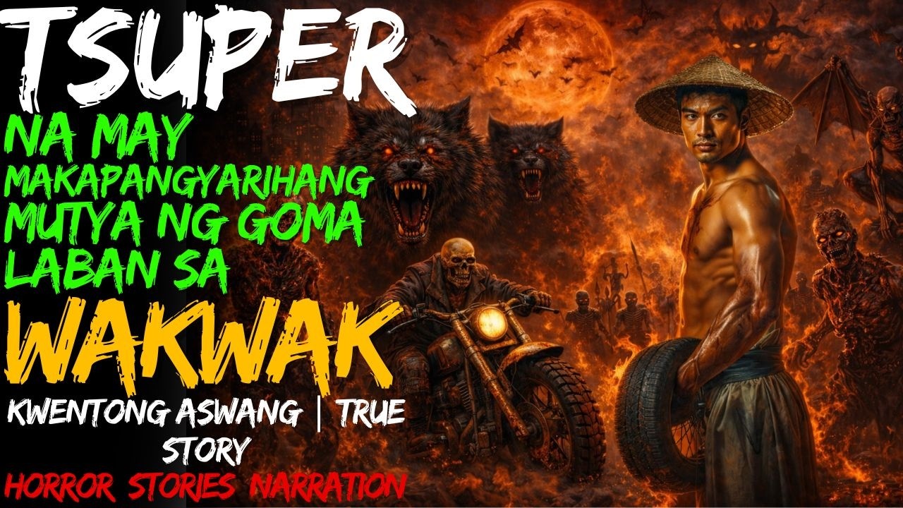 TSUPER NA MAY MAKAPANGYARIHANG MUTYA NG GOMA LABAN SA WAKWAK | Kwentong Aswang | True Story