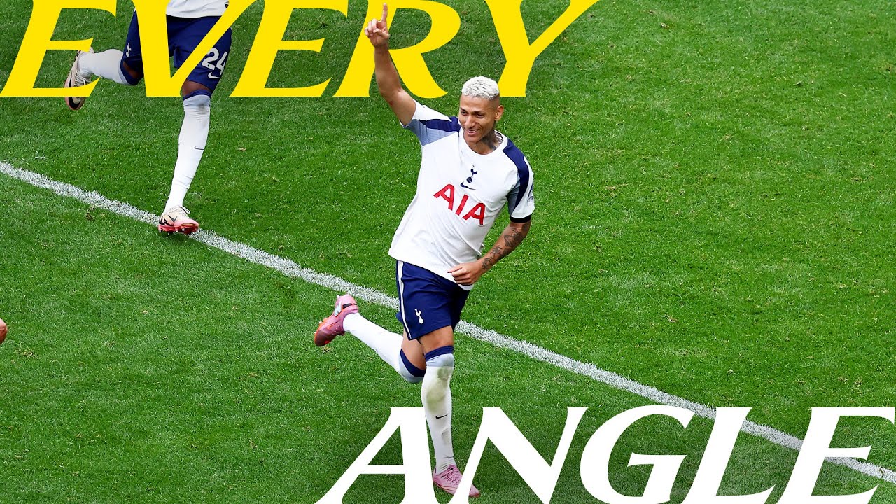 Every angle of Richarlison's STUNNING bicycle kick! | Is that Goal of the season already?