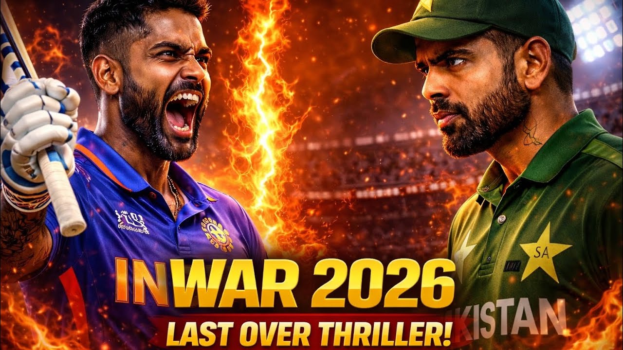 High Voltage India vs Pakistan 2026 | Full Thriller Gameplay | #cricket24 