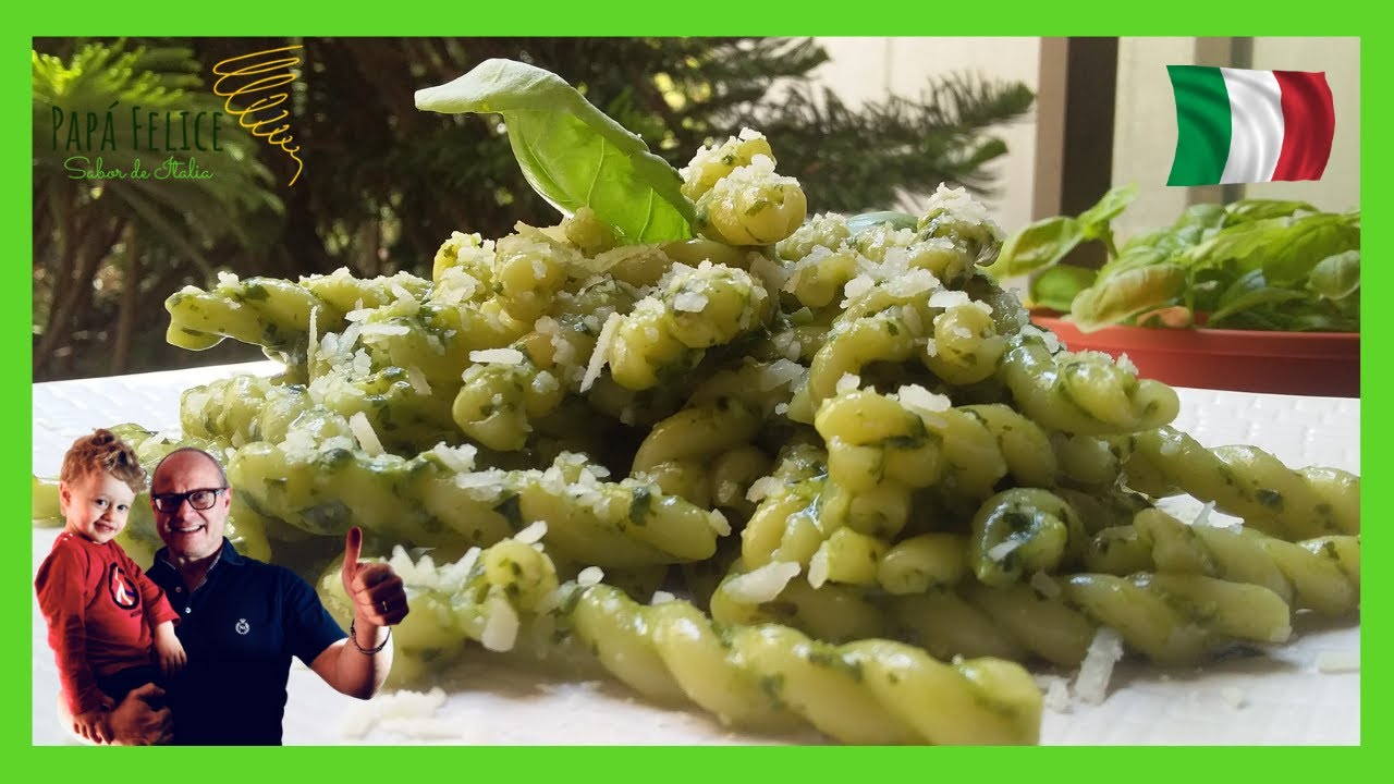 Cómo preparar pasta al pesto de albahaca como un italiano