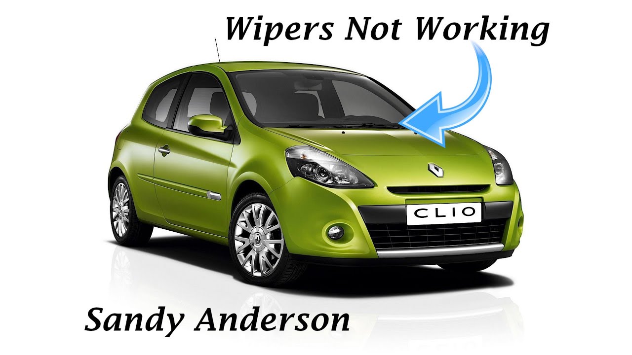 Renault Clio III (2008) - Front wipers not working!