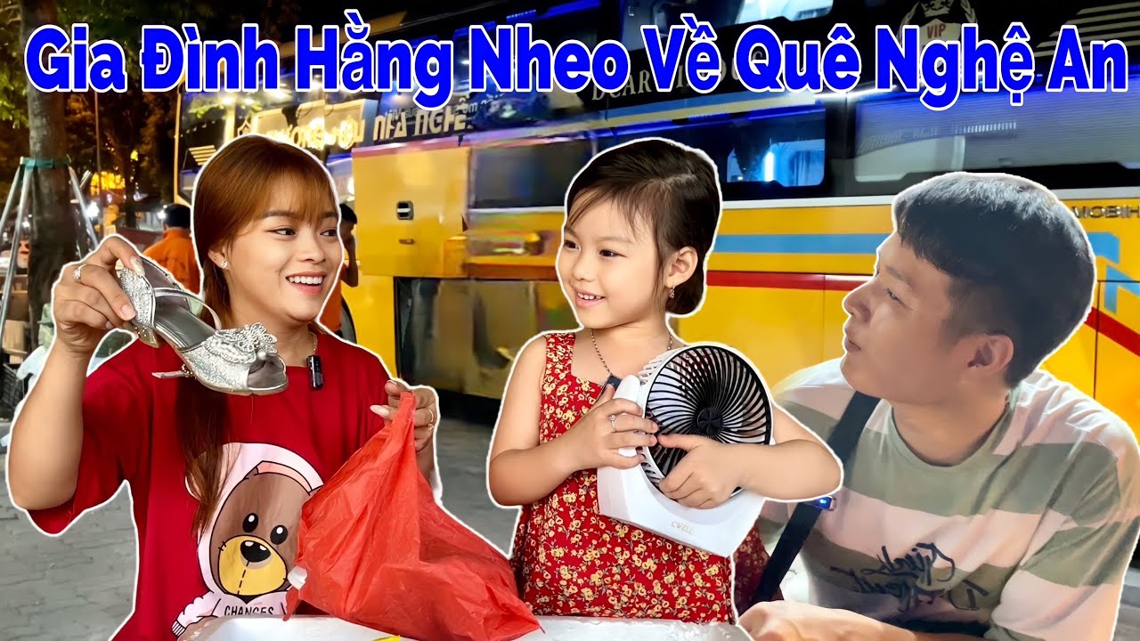 Gia Đình Hằng Nheo Về Quê Nghệ An | Hằng Nheo Vlog