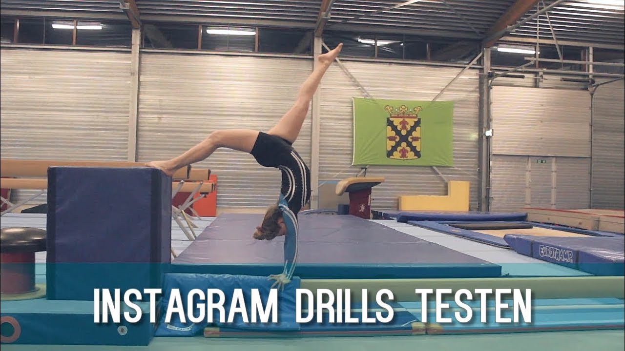 INSTAGRAM drills filmpjes uitproberen // CHALLENGE | Typisch Turnen