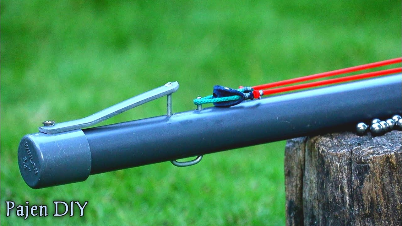 DIY PVC Slingshot - Easy To Make Powerful PVC Slingshot