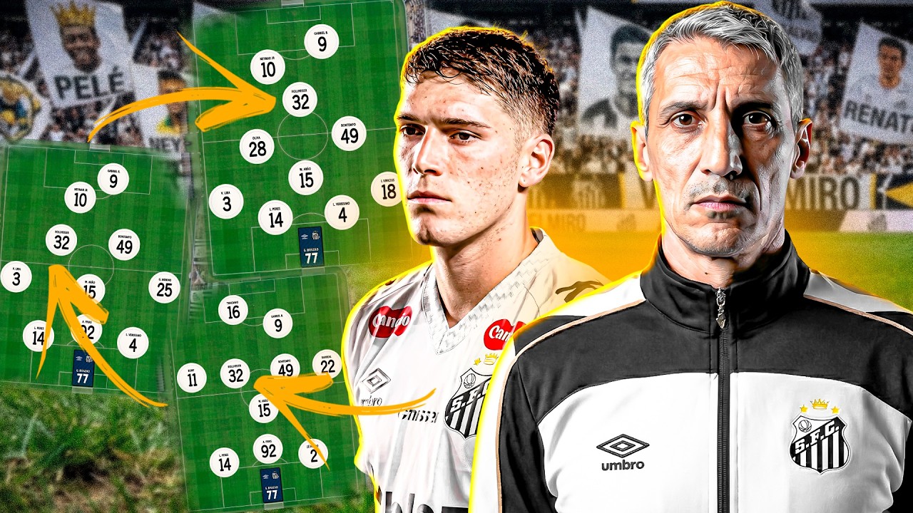 O esquema de Vojvoda para SALVAR ROLLHEISER no Santos