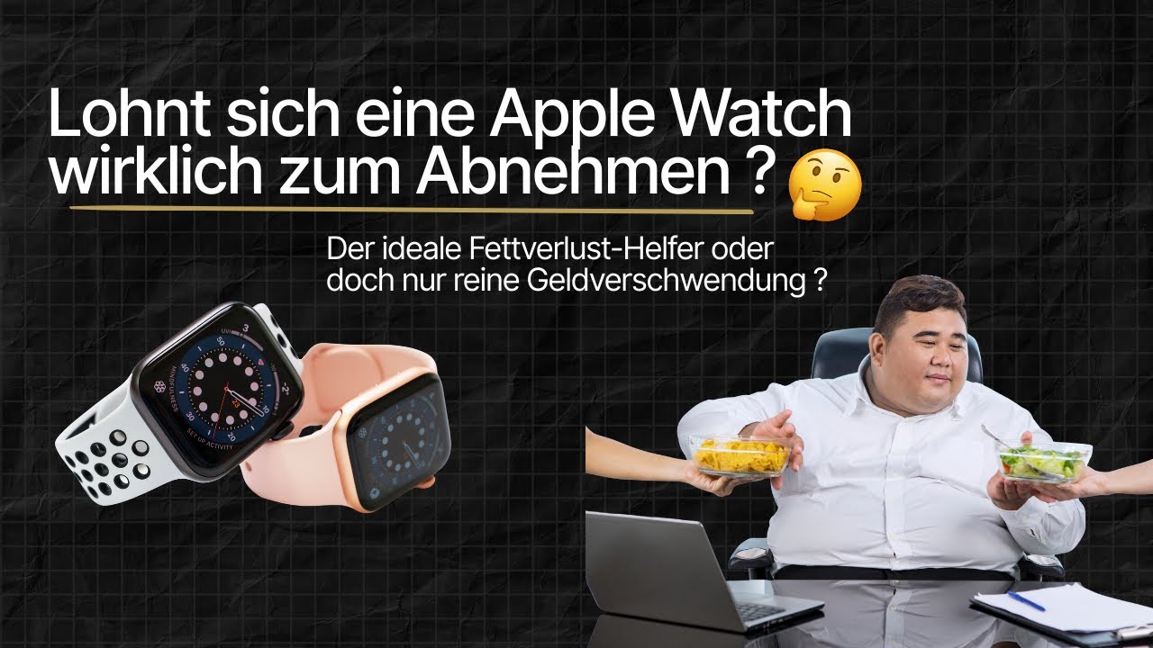 Abnehmen trotz Karriere - durch die Apple Watch zurück in die zu eng gewordenen Klamotten ?