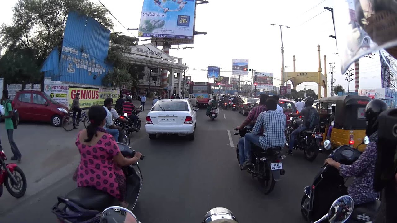 On the streets of India - Hyderabad (24th July 2015)