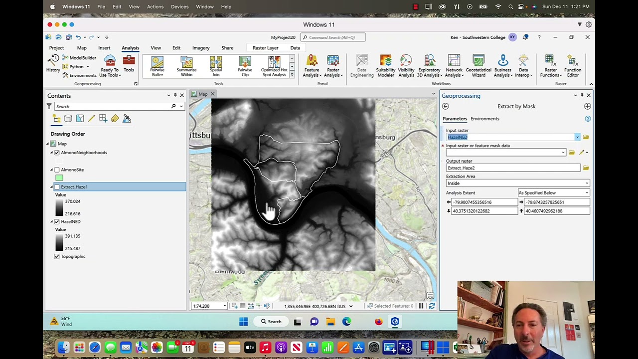 ArcGIS Pro Tutorial: Extract By Mask Two Ways