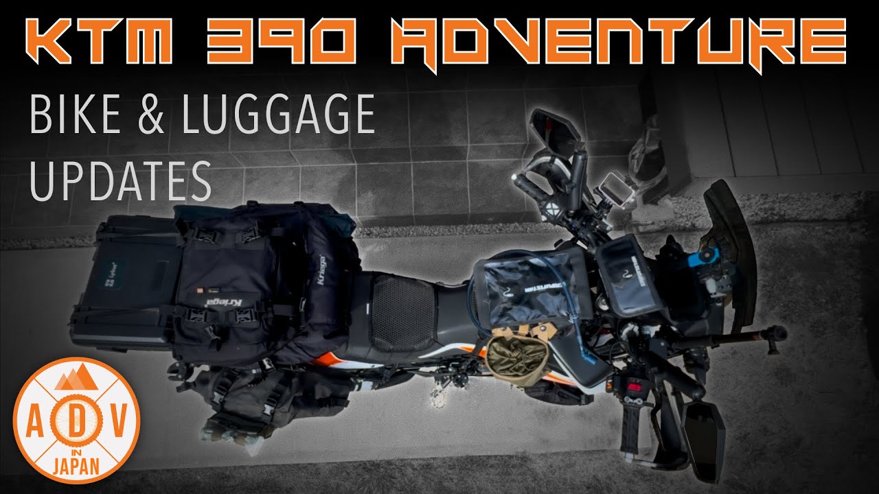 KTM 390 Adventure | Motorcycle & Luggage Updates | ADVinJapan #54