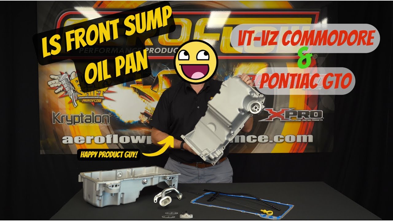 LS front sump - CAST ALLOY!! VT-VZ Commodore or Pontiac GTO