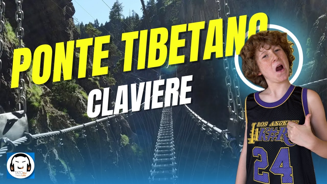 Ponte Tibetano Claviere una meraviglia in Valle di Susa