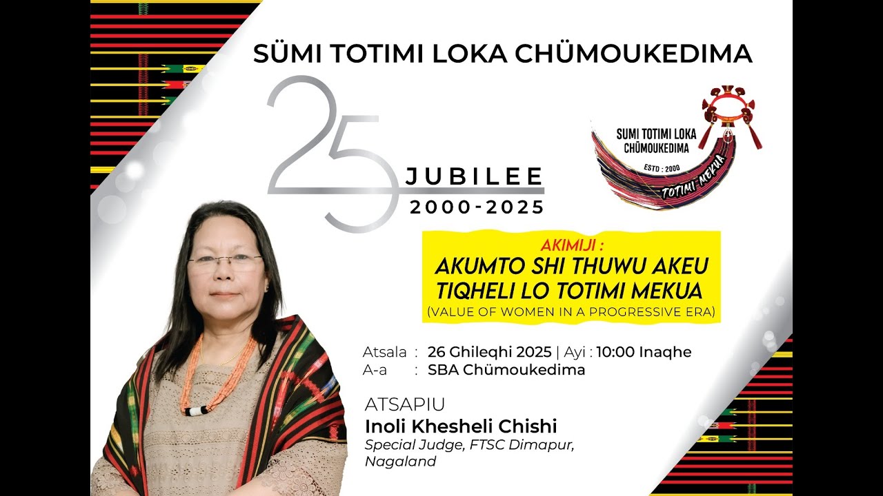 Chumukedima STL Silver Jubilee Celebration 26 October 2025