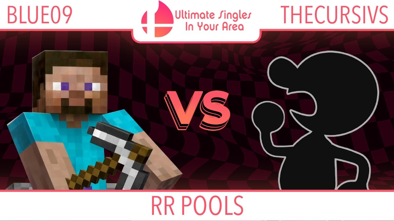 Blue09 (Steve) vs thecursivS (Game & Watch) - Ult Singles In Your Area 185 RR Pools