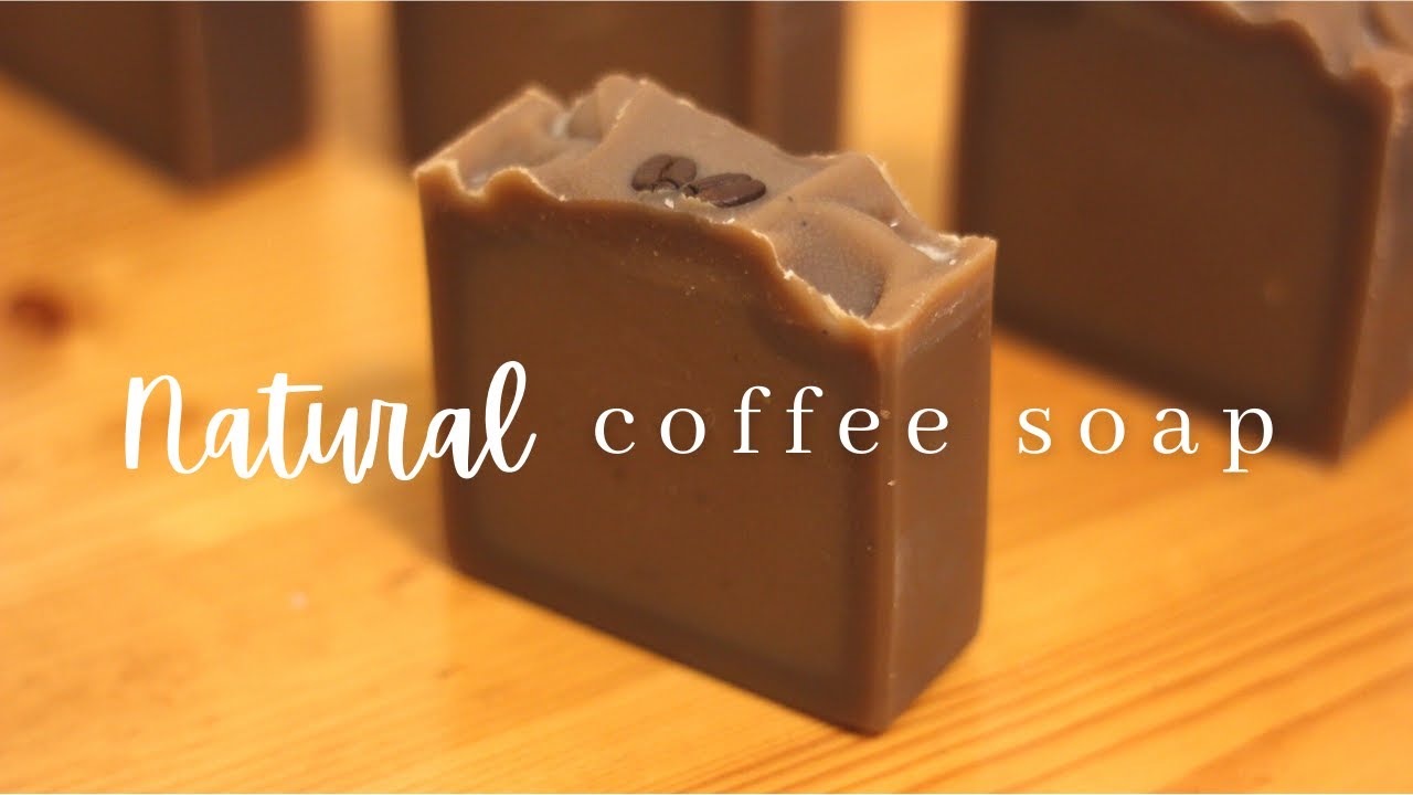 Rainy Day At The Soap Studio 🌧 Making Natural Coffee Soap