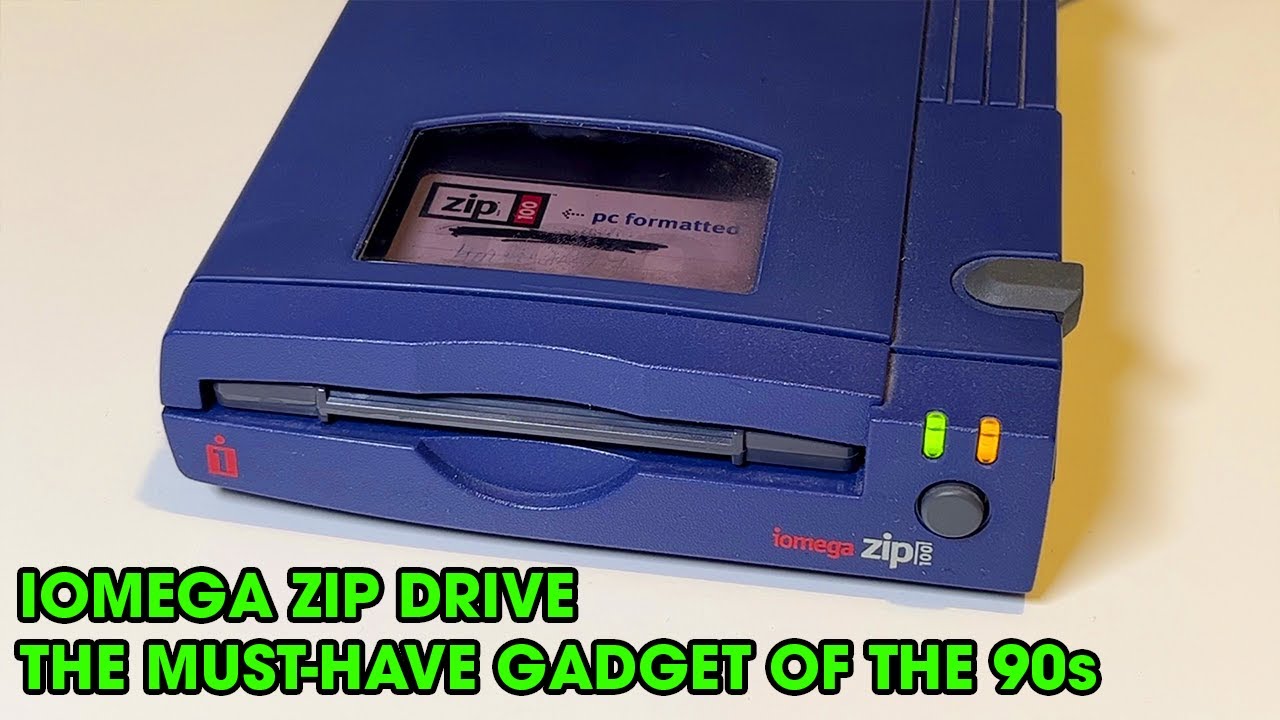 The Iomega Zip Drive: Exploring The Unsung Hero of 90's Data Storage