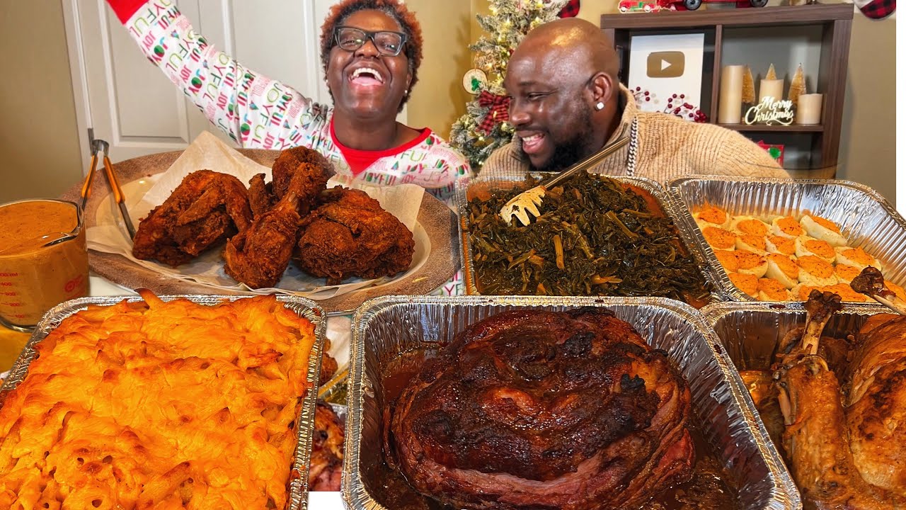 STARTING A NEW TRADITION.. HAPPY THANKSGIVING 2024| MUKBANG EATING SHOW!