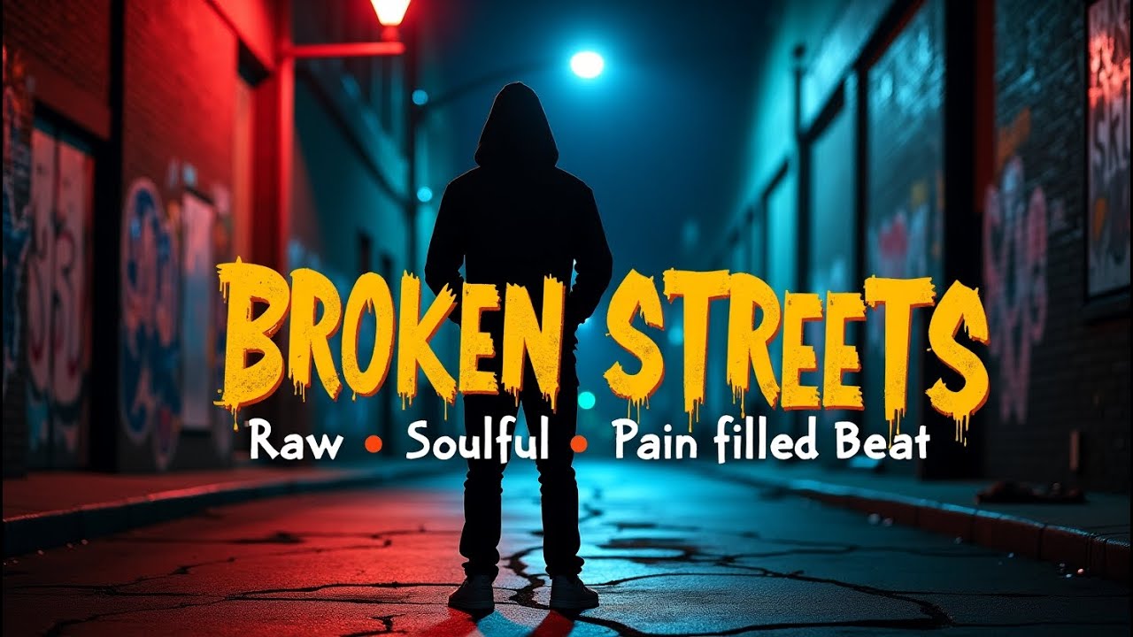 Broken Streets &ndash; Raw Hip Hop Beat with Soul & Pain (2025)
