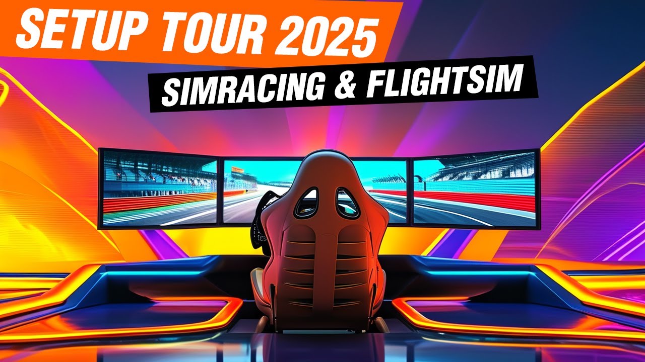SETUP TOUR 2025 : SIMRACING et FLIGHTSIM