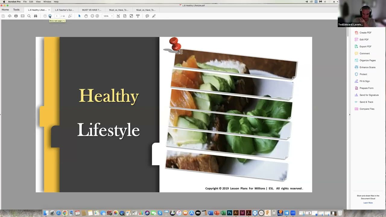 Teacher Ted | 21 Jan 2026 I Healthy Lifestyle Conversation Class
