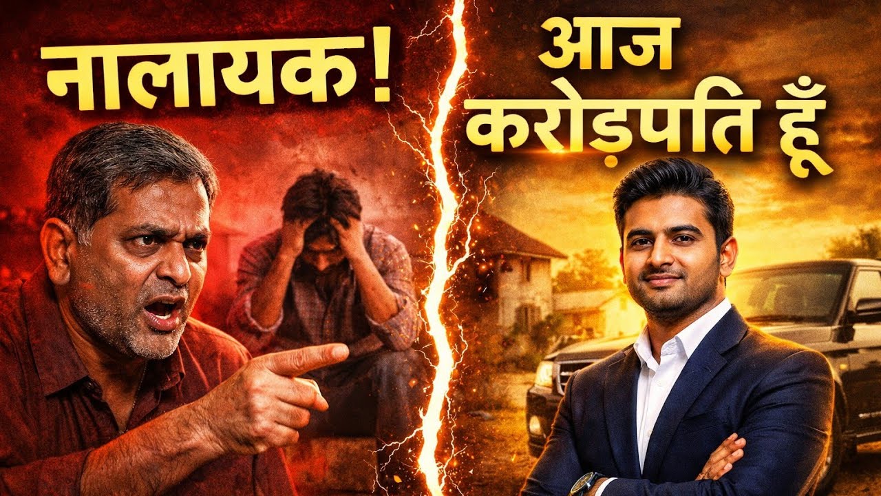 “जिसे नालायक कहा…वही💵करोड़पति निकला” || Emotional Story || #motivation #storytime 