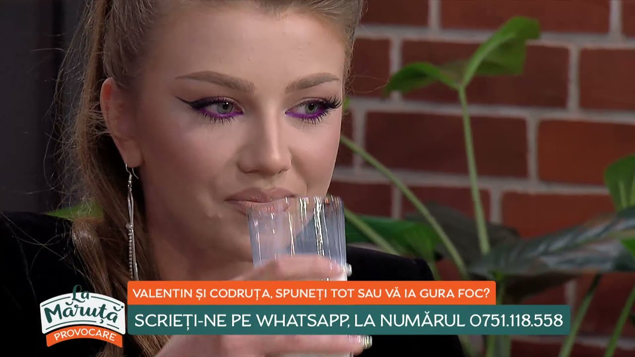 Valentin și Codruța, spuneți tot sau va ia gura foc