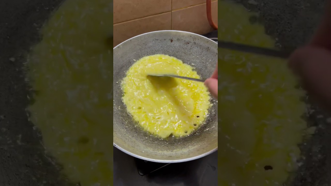 Home-Made Ghee From Malai - easiest way to make ghee at home #ghee