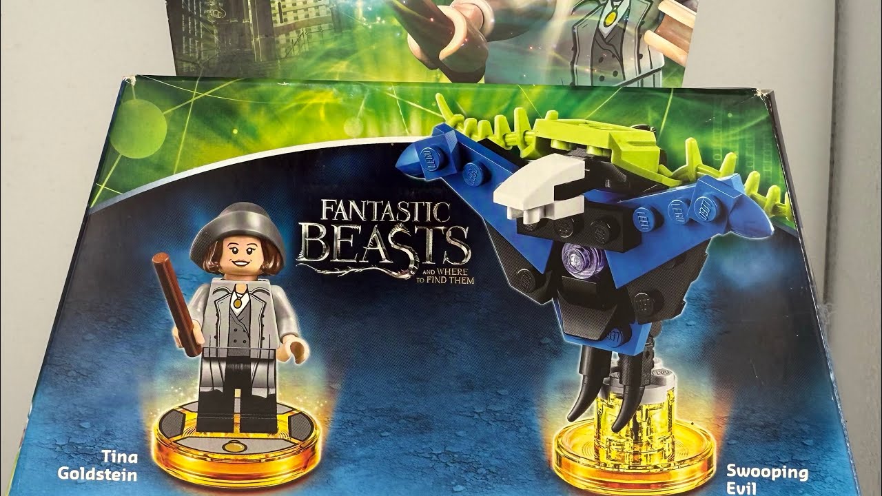 REVIEW LEGO DIMENSIONS 71257 FUN PACK TINA GOLDSTEIN FROM 2016