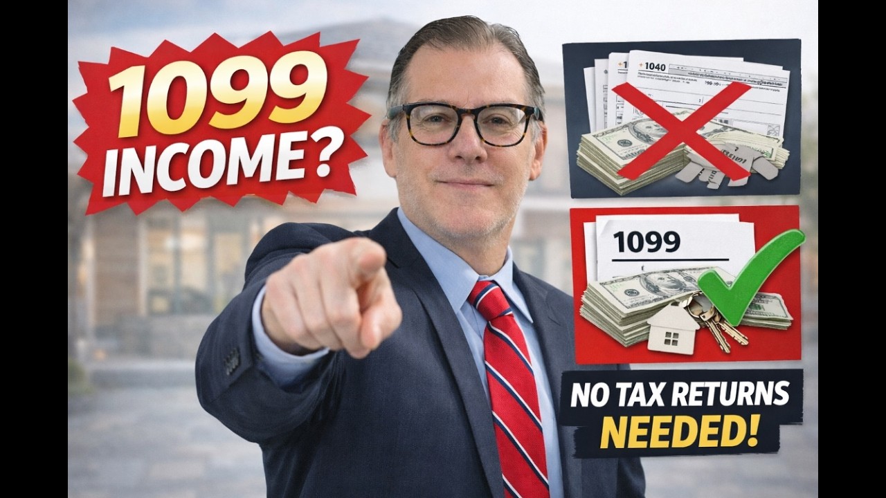 1099 Mortgage Loan Program Explained: How to Qualify Without Tax Returns