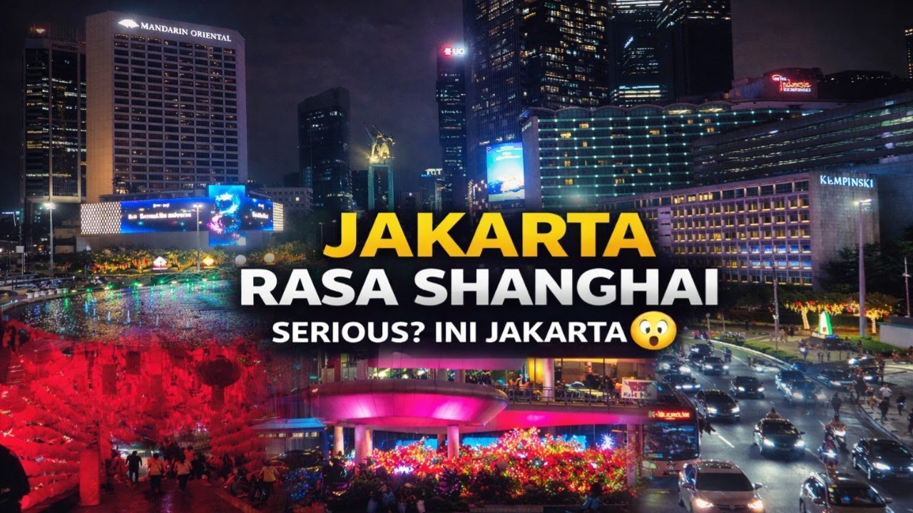 Wow! Bundaran HI Makin Indah Dengan Dekorasi Pernak Pernik CNY IMLEK!Gas Datang & Saksikan Langsung 