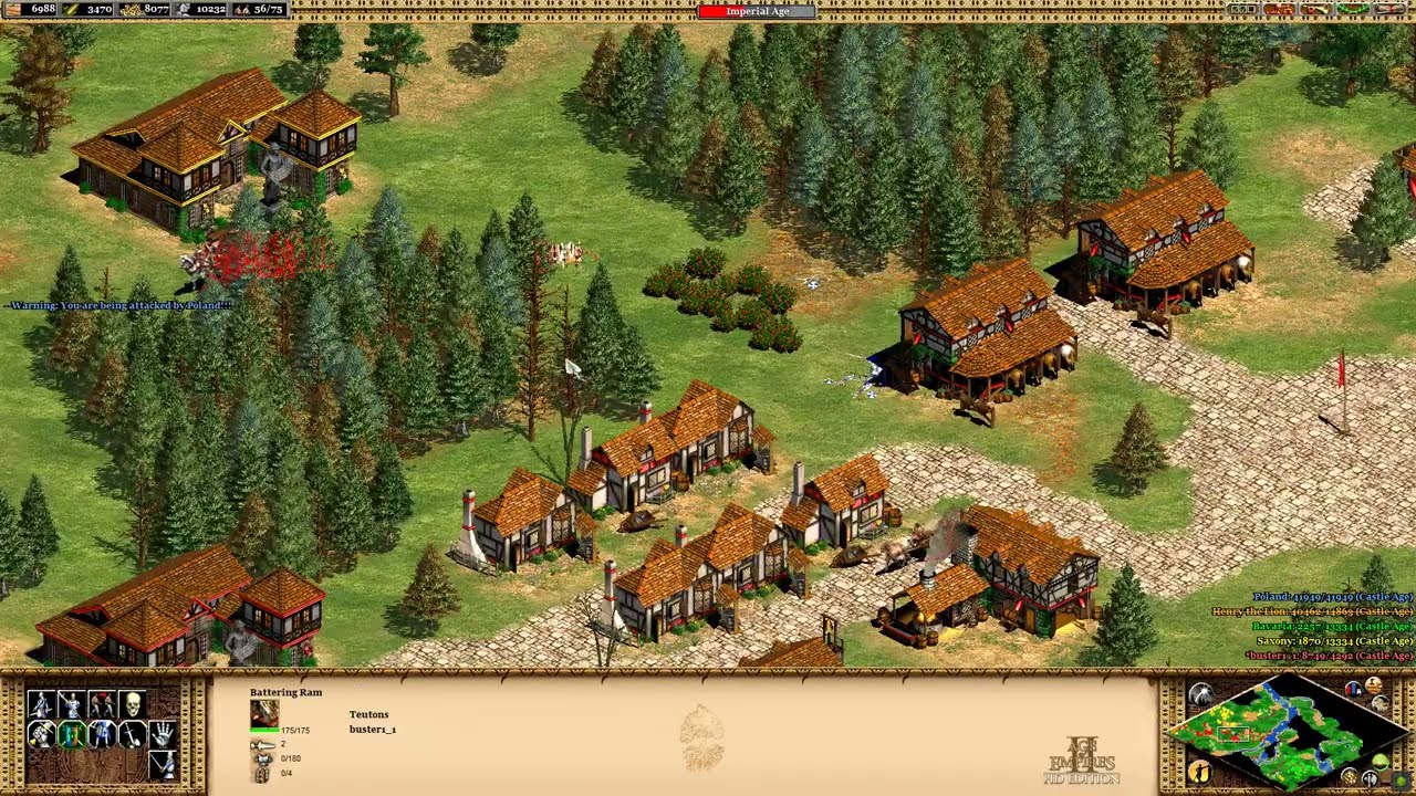 Age of Empires II HD  Holy Roman Emperor part 2 / Germans are hardwired to invade Poland
