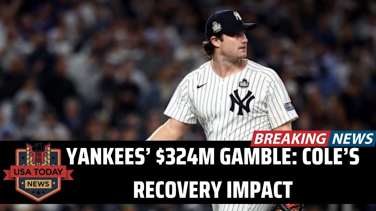 Gerrit Cole's Elbow Injury: What It Means for the Yankees & His $324M Contract । USA TODAY NEWS