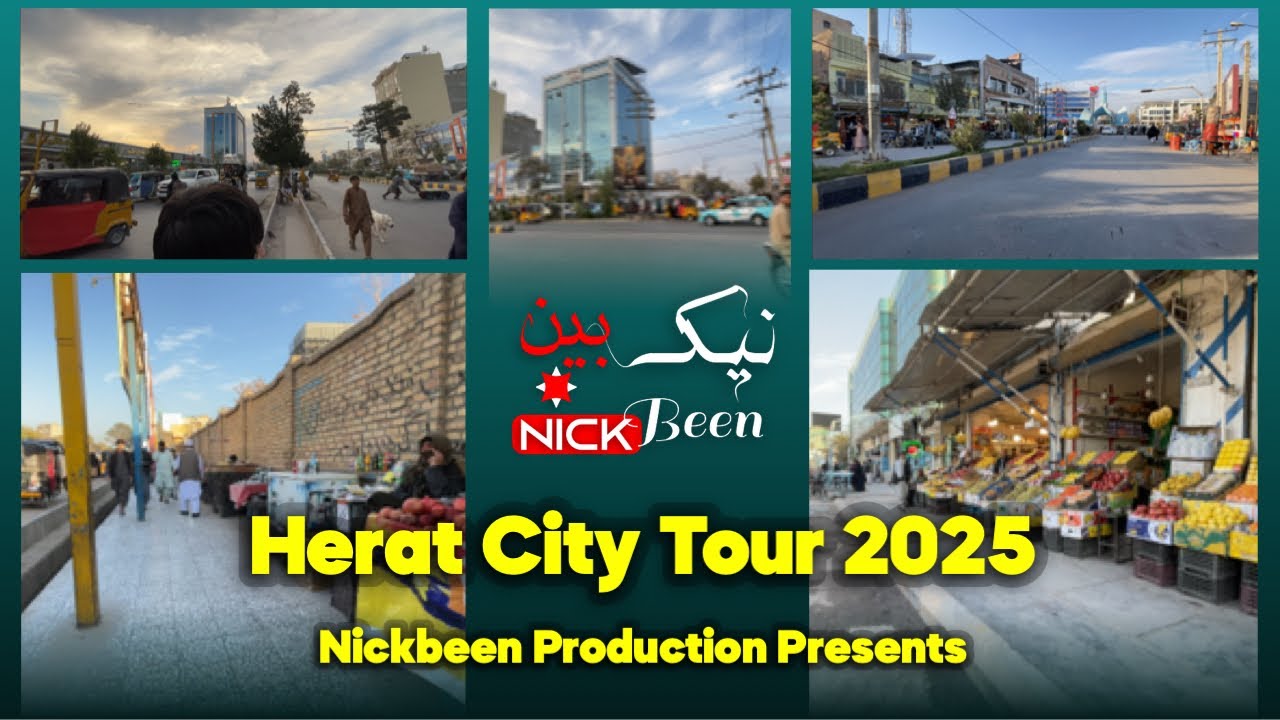 Herat City 4K Walking Tour 2025 | Real Life in Afghanistan | Nickbeen Production presents 