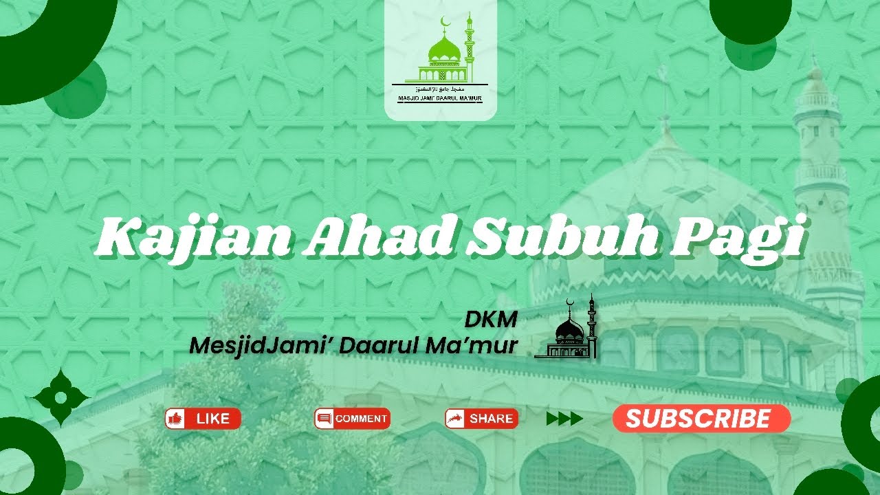 🔴LIVE Kajian Subuh - Ust. H. M. Amin Al Arsyadi - Cipondoh, Kota Tangerang