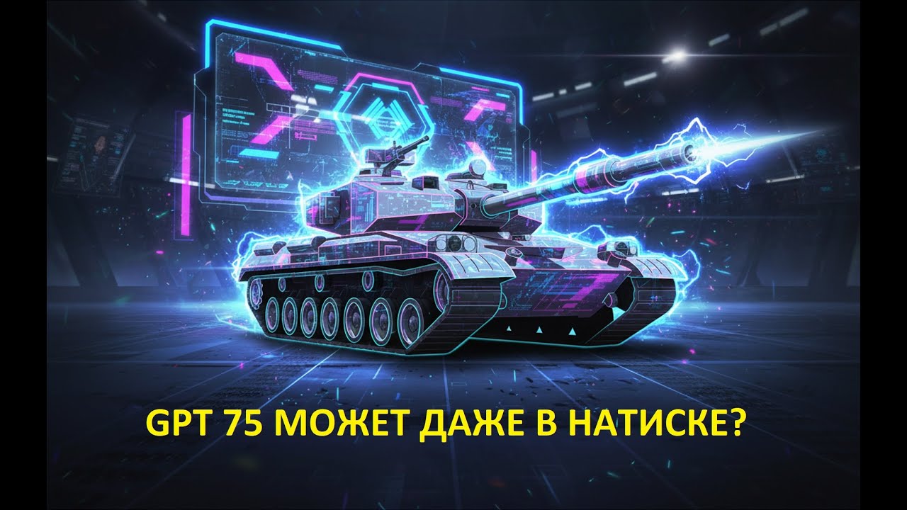 НОВИНКА! Мир танков! GPT 75 НАТИСК! №2