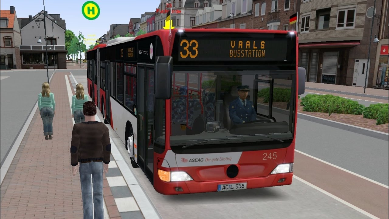 OMSI 2 - Mercedes-Benz Citaro G - Aachen Line 33