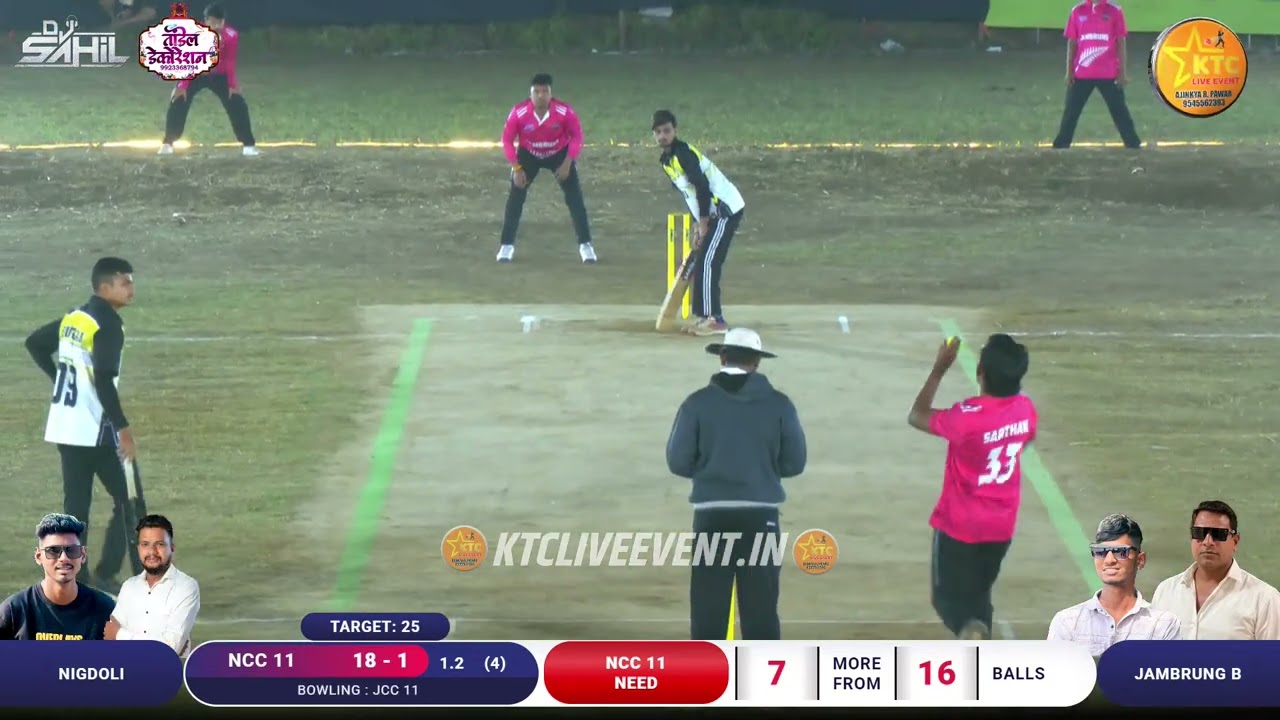 MAIDEN OVER || GAURAV TANDEL ( JAMBRUNG ) महाविकास परिवर्तन विकास आघाडी चषक २०२६ जांबरुंग ।। दुसरी र