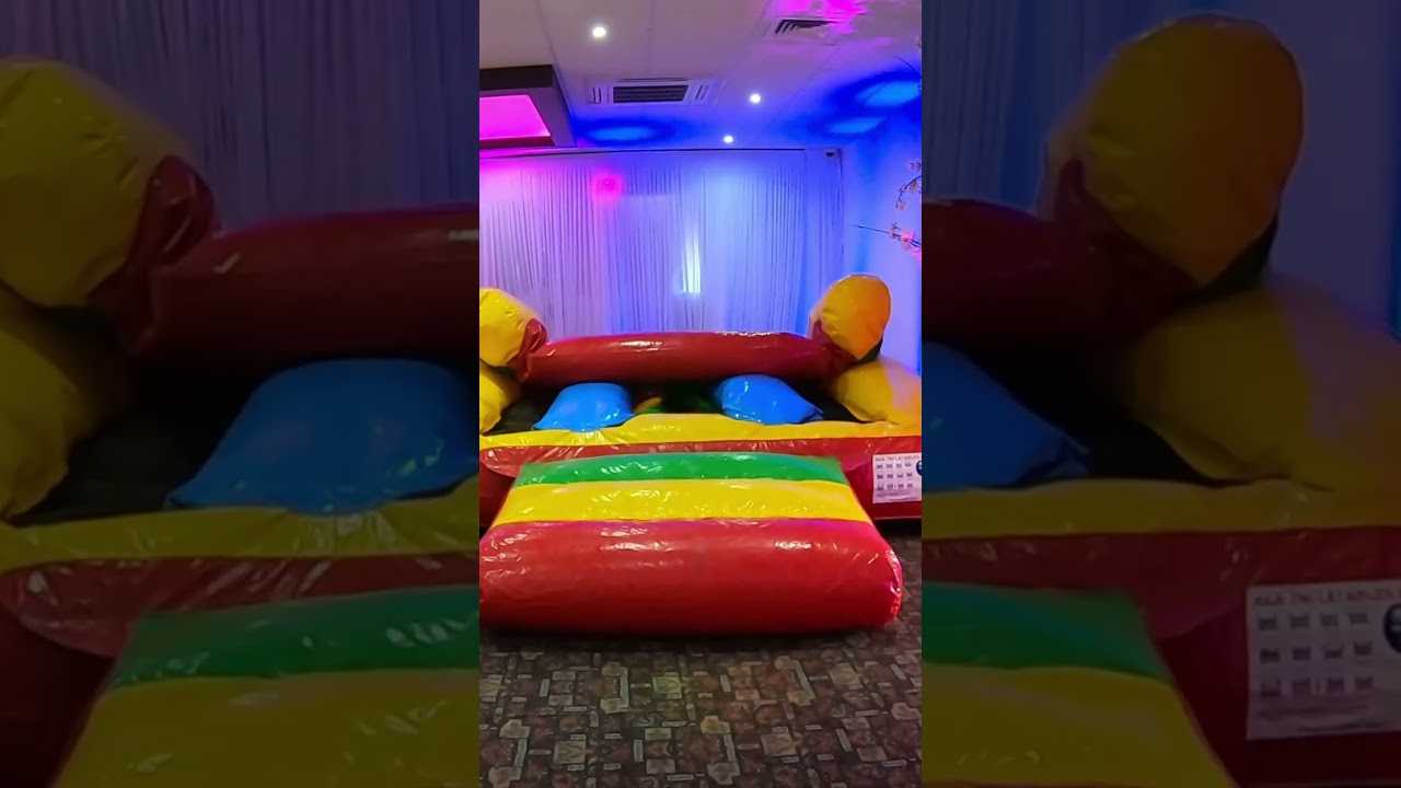 Rainbow🌈 Activity Bounce House🏰#bouncy #bouncycastle #bouncyhouse #rainbow